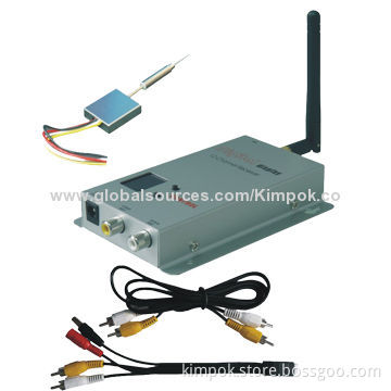 Mini FPV/UVA 2.4GHz Wireless Transmitter Receiver Kit with Single-channel